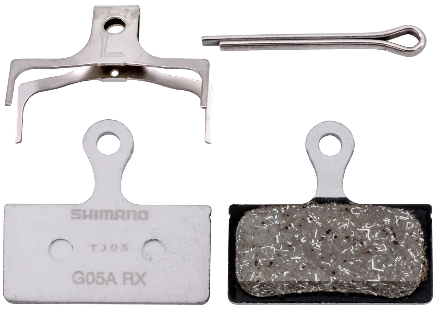 Shimano BR-M9000 Disc Brake Pads G05A-RX Resin Pad & Spring 1 Pair