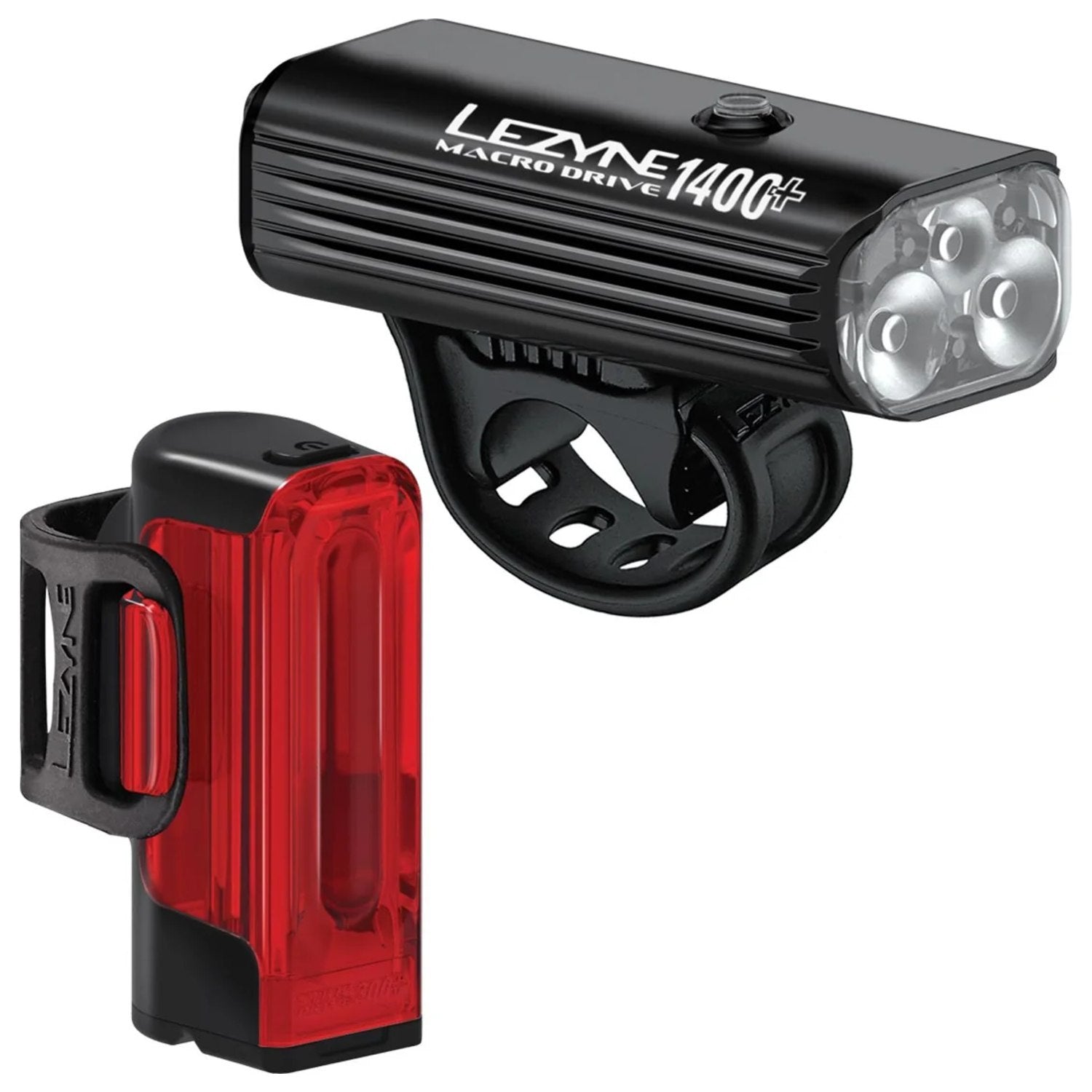 Lezyne Macro Drive 1400+/Strip Drive Pro 400+