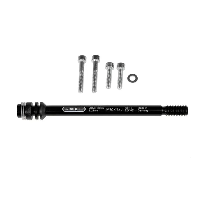 Ortlieb Universal Thru Axle For Pannier Rack Or Trailer
