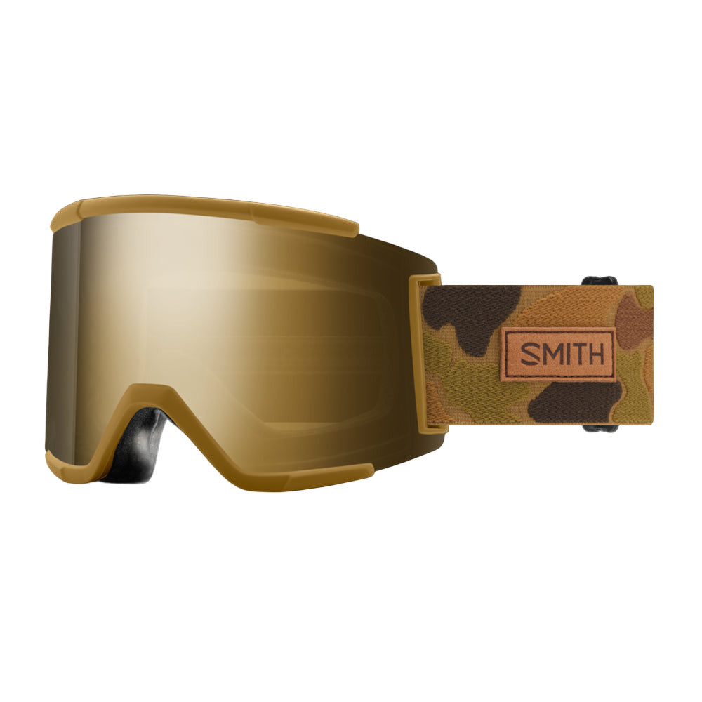 Smith Squad XL - Coyote Pow Hunter ChromaPop Sun Black Gold Mirror /Chromapop Storm Blue Sensor Mirror