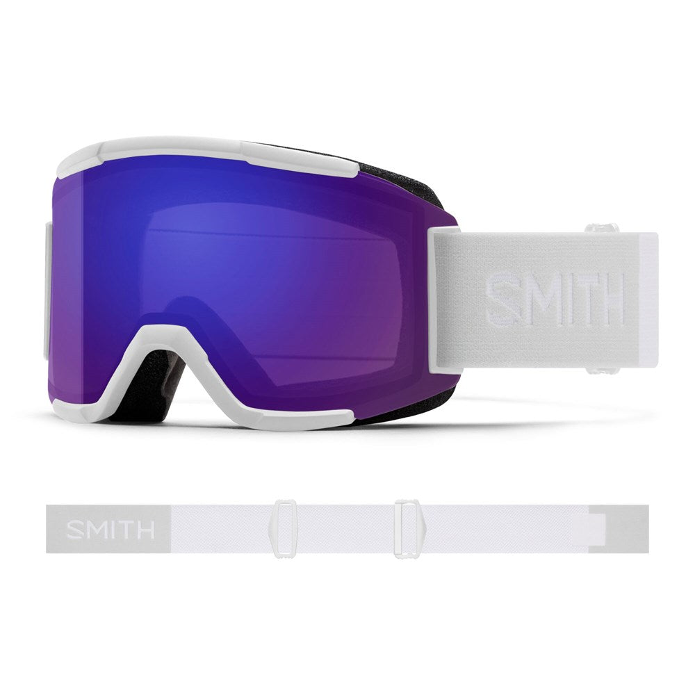 Smith Squad - White Vapor ChromaPop Everyday Violet Mirror 23% VLT / Clear