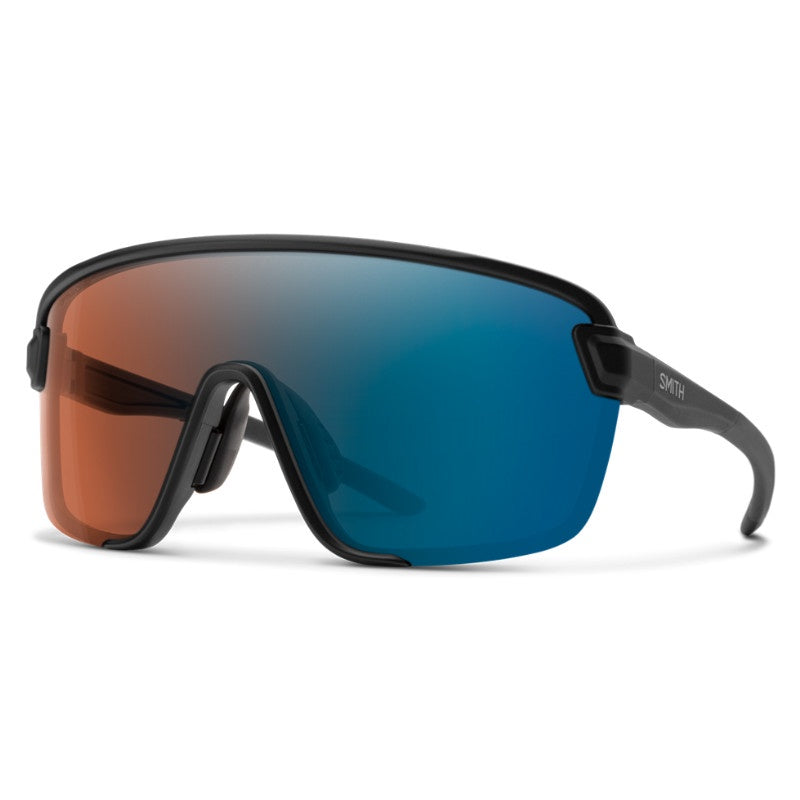 Smith Bobcat - Matte Black/ChromaPop Glacier Photochromic Copper Blue Mirror