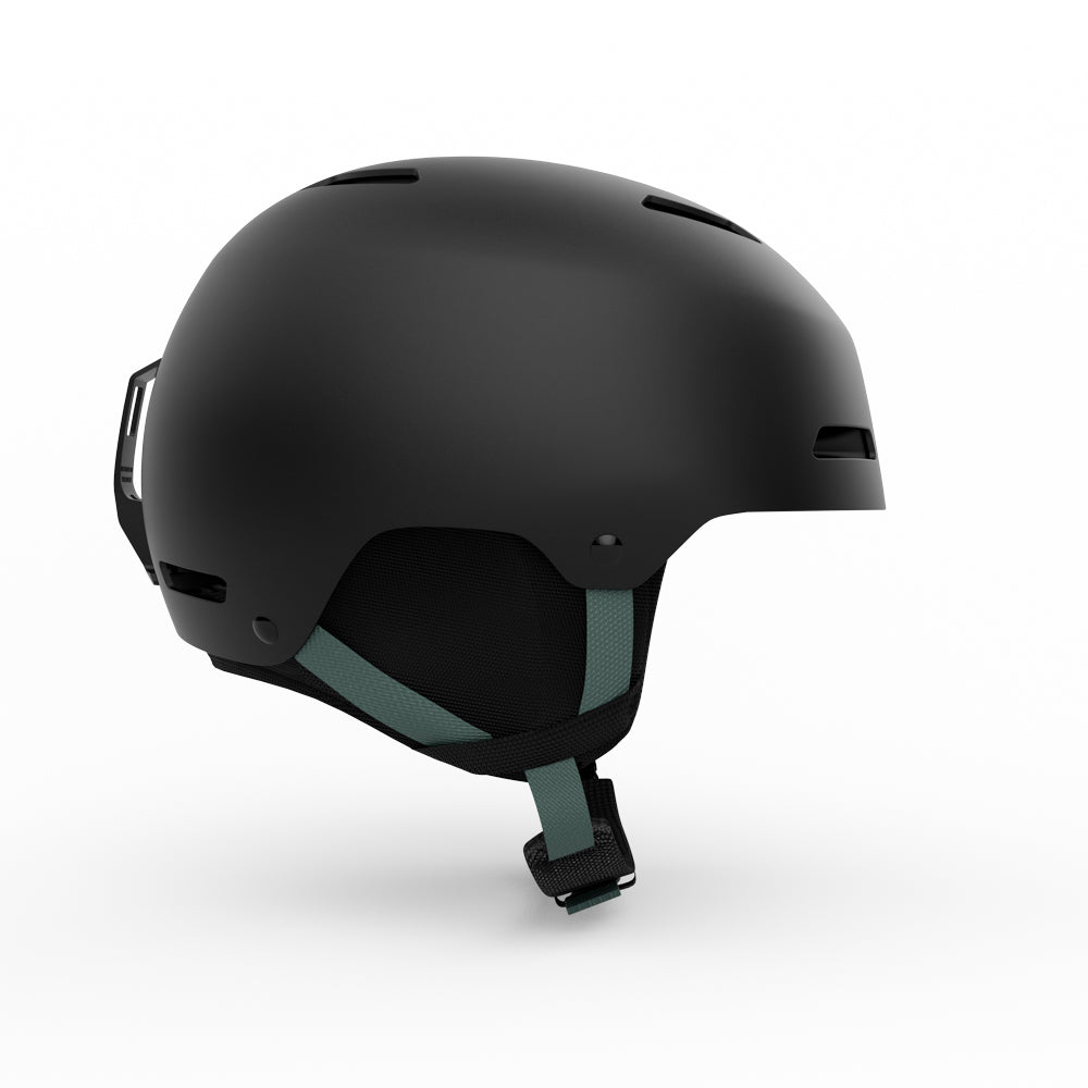 Giro Ledge FS MIPS Snow Helmet - Matte Save A Brain Dark Green