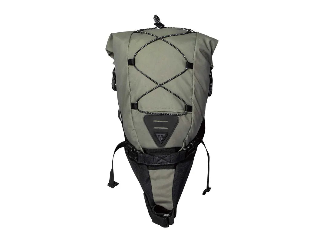Topeak Bikepacking Backloader 10L Black Seatpost Mount Bag w/ Waterproof Inner Bag