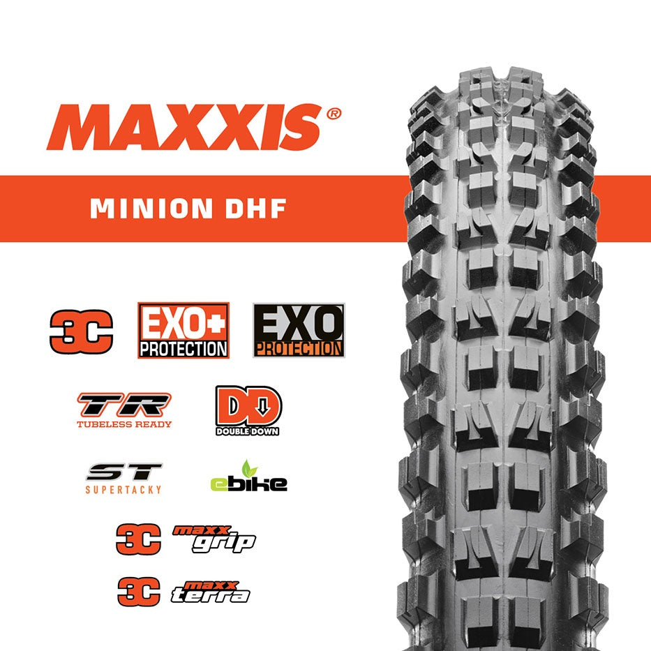 MAXXIS Minion DHF 29 x 2.5 WT 3C/EXO+/TR/Maxx Terra