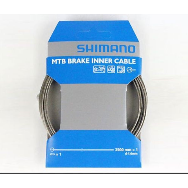 Shimano Tandem Brake Cable MTB 1.6mm x 3500mm Stainless
