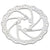 Tektro Disc Brake Rotor 140mm 6-Bolt Stainless